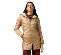 Oltre: Piumino lightweight midi con cappuccio beige. 50 Stagione Autunno Inverno 2025