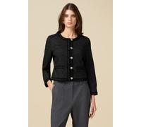 Oltre Short Tweed Jacket Black Taglia: 40 | Giacche Outlet | Donna | Nero