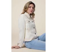 Oltre Short Tweed Jacket White Taglia: 44 | Giacche Outlet | Donna | Bianco