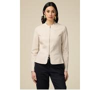 Oltre Slim Fit Winter Jacket In Coated Fabric Natural Taglia: 50 | Outlet | Donna |