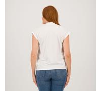 Oltre T-shirt in jersey misto cotone e viscosa scollo a V