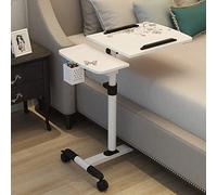 Oltre Tavolo da Letto con Ruote, Altimetraibile Laptop Stand Divano Tavolino con Ruote& Superficie per Mouse, B, a, JYLSSKUK, B il, di