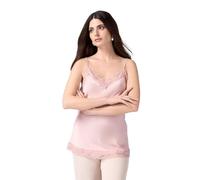 Oltre: Top Lingerie in Raso e Pizzo Rosa. S Stagione Primavera Estate 2025.