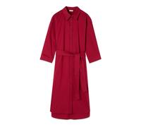 Oltre - Vestito chemisier in popeline - - Dresses - Donna - Rosso - L