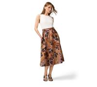 Oltre: Vestito Flare Combinato con Fusciacca Marrone. L Stagione Primavera Estate 2025.