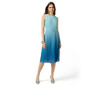 Oltre: Vestito Midi Plissé sfumato Azzurro. 50 Stagione Primavera Estate 2025.