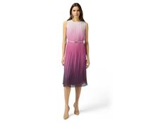 Oltre: Vestito Midi Plissé sfumato Rosa. 50 Stagione Primavera Estate 2025.