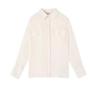 Oltre - Viscose Shirt - - Blouses & Shirts - Donna - Bianco - XS