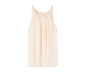 Oltre - Viscose Top - - Tops - Donna - Bianco - M
