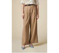 Oltre Wide Leg Trousers Natural Taglia: 42 | Outlet | Donna |