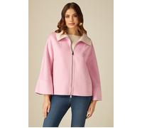 Oltre Wool Blend Cloth Cape Pink Taglia: S | Outlet | Donna | Rosa