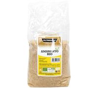 Oltresole, Amaranto Biologico 1 Kg, Cereale Crudo in Grani, Semi da Coltivazione Biologica Controllata, Ricco di Fibre, Sali Minerali e Vitamine, Confezione Ideale per Famiglie