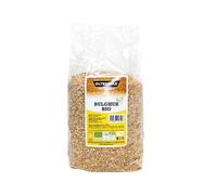 Oltresole - Bulghur Italiano Biologico 1 Kg - Cereale Integrale di Grano Duro, Grano Spezzato, Ideale per Preparare Tabuleh e Piatti di Cucina Mediorientale, Formato Famiglia