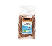 Oltresole, Semi Biologici di Lino 1 kg, Semi Oleosi Crudi, Interi e Scuri, Ricchi di Minerali e Fibre, Fonte di Omega 3 e Antiossidanti, 100% Naturali, Confezione Ideale per Famiglie
