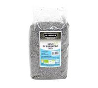 Oltresole, Semi di Papavero Alimentari Biologici 1 kg, Semi da Agricoltura Biologica, Ricchi di Nutrienti, Ideali per Cucina e Consumo Alimentare, Confezione Ideale per Famiglie