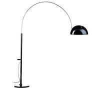 Oluce Coupè Lampada da Terra a Arco 3320/R Design Joe Colombo 1967 - Nero