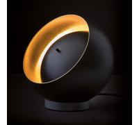 Oluce Eva LED da tavolo - sfera nera Oluce