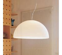 Oluce Sonora - Lampada a sospensione in vetro opalino, 50 cm Oluce