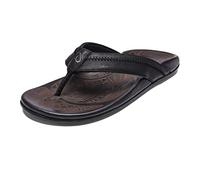 OLUKAI HiapoFlip-Flop Uomo | Suola che non lascia segni, leggera e resistente, comfort e supporto per tutto il giorno