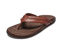 OLUKAI HiapoFlip-Flop Uomo | Suola che non lascia segni, leggera e resistente, comfort e supporto per tutto il giorno