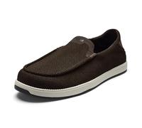 OLUKAI Kakaha Mesh - Scarpe da uomo slip-on in rete, leggere e versatili, per tutti i giorni, vestibilità comoda, Dk Java/Dk Java, 43 EU