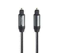 Oluote Cavo Audio Ottico Digitale Toslink, Cavo Ottico Ultra Clear Audio Trasmissione Digitale Convertitore Adattatore, per Speaker, Smart TV, Sound Bar, Home Theater (5M)