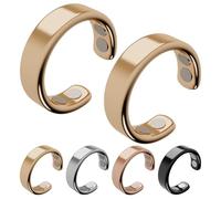 Olux Ring - Anello per la perdita di peso, per alleviare lo stress e l'emicrania, per menopausa e supporto per il sonno (2 oro)