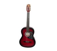 OLVEIRA CG301RDS CHITARRA CLASSICA 4/4 39" TOP FONDO E FASCE IN TIGLIO/MANICO IN CATALPA/TASTIERA E PONTE IN ACERO/MECCANICHE NICHELATE/FINITURA LUCIDA/COLORE ROSSO SUNBURST