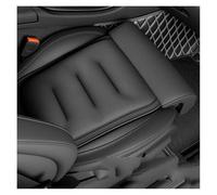 OLVESXC Coprisedile Auto 2026 Cuscino Per Seggiolino Supporto Per Le Gambe Fodera Protezione Universale Tappetino Imbottito Spesso Traspirante Comfort(1PC Black N)