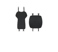 OLVESXC Coprisedile Auto Per Tesla Per Modello 3Y Per Juniper 2021-2026 Coprisedile Ghiaccio Brandelli Cuscino Traspirante Resistente Al Sudore Quattro Stagioni(1-Black 2PCS)
