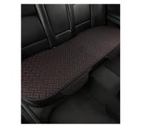 OLVESXC Coprisedile Auto Set Universale Semi-chiuso In Tre Pezzi Cuscino Per Sedile Stagionale Antiscivolo Senza Lacci Specializzato In Cotone E Lino Schienale(3-red)