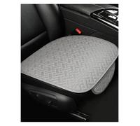 OLVESXC Coprisedile Auto Set Universale Semi-chiuso In Tre Pezzi Cuscino Per Sedile Stagionale Antiscivolo Senza Lacci Specializzato In Cotone E Lino Schienale(2-grey)