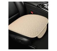 OLVESXC Coprisedile Auto Set Universale Semi-chiuso In Tre Pezzi Cuscino Per Sedile Stagionale Antiscivolo Senza Lacci Specializzato In Cotone E Lino Schienale(2-beige)