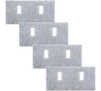Olvy Aspirapolvere Senza Fil Balai Lavaggio | Set 4 Pezzi | Panni Microfibra A10 | Per Parquet & Piastrelle | Attacco Velcro | Aspirapolvere Senza Fil Lavapavimenti