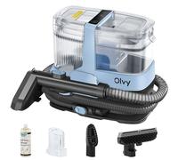 Olvy Pulitore Tappeti 2.0 - Potente Rimuovi Macchie 17.000 PA con Tubo 1,6m, Cavo 4m, Funzione Autopulente & 500ml Soluzione Pulente - Tappeto, Divano, Materasso & Auto