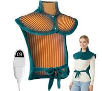 Olycism Scaldacollo Elettrico Per Cervicale 60 * 85Cm - Spegnimento Automatico Dell’Alimentazione - Protezione Contro Il Surriscaldamento - Adatta A Uomini E Donne - Termoforo Cervicale E Spalle