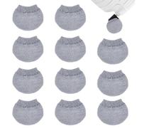 OLYCRAFT 16pz Copriruota Grigio per Valigia Coperture Protettive per Ruote di Valigie Copricerchi Antipolvere per Valigie Coperture Universali per Evita Che Lo Sporco Si Depositi Sul Pavimento Letto