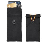 OLYCRAFT 2 custodie per blocco EMF per protezione del telefono cellulare, 22 x 9,4 cm, colore nero, custodia di sicurezza Faraday, blocco RFID, blocco del segnale, custodia a portafoglio per blocco