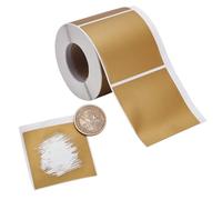 OLYCRAFT 300pz 5x5cm Adesive Gratta e Vinci Dorate Gratta e Vinci Personalizzato Adesivi Gratte e Vinci Fai Da Te Le Mie Carte per Creare Carte Premio A Sorpresa Giochi Fai Da Te