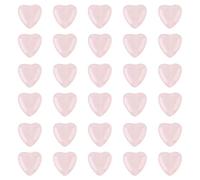 OLYCRAFT 32pcs 12mm Quarzo Rosa Naturale A Forma Di Cuore Perline Di Pietra Preziosa Perline Sciolte Fili Per Collana Bracciale Orecchini DIY Jewelry Making