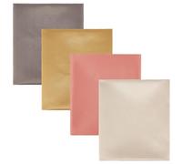 OLYCRAFT 4 pz 50x45 cm Rilegatura di Libri Tessuto Finta Pelle Scamosciata Copertina Libro Tessuto FAI DA TE Libro di Stoffa Copertura Protettiva Rilegatura Panno Libro di Stoffa - 4 colori