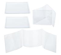 OLYCRAFT 4pz Custodia Protettiva per Carte Mahjong 16x13.5cm Trasparente di Grandi Dimensioni per Segnapunti Mah Jong In Plastica Custodia Protettiva per Segnapunti Mah Jong Accessori Regalo