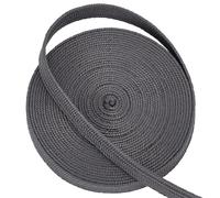OLYCRAFT 5m Grigio Ito Sageo Avvolgimento Corda 12mm Ampia Imitazione Pelle Manico Spada Corda Tsukamaki Sageo Avvolgimento Corda per Spade Samurai Giapponesi Maniglia Corda
