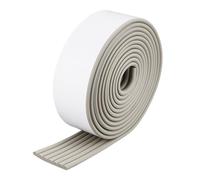 OLYCRAFT 5m Grigio Letto A Castello Cuscinetti Scala 80mm Largo Cuscinetto di Ricambio per Letto A Scala con Copertura Adesiva per Scale 8mm di Spessore per Gradini Delle Scale Protezioni Angolari