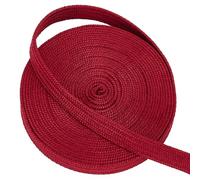 OLYCRAFT 5m rosso scuro Ito Sageo Corda di avvolgimento 12mm largo imitazione di pelle manico di spada Corda di avvolgimento Tsukamaki Sageo per spade giapponesi Samurai manico corda