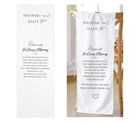 OLYCRAFT Cartello per Sedia da Matrimonio Riservato Striscione con Segnali di Amorevole Ricordo Segnale Commemorativo per Sedia per Matrimonio Riservato Qualcuno in Paradiso Feste di Fidanzamento