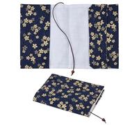 OLYCRAFT Copertine per Libri In Tessuto con Motivo Floreale Formato A5 copertina per Libri Custodia Protettiva 15.5x22x7mm per Copertina Quaderni Agende Bibliche Accessori per Amanti Dei Libro