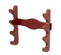 OLYCRAFT Espositore per Bacchette Magiche In Legno A 4 livello Montaggio A Parete 18.6x18x7.1cm 4 slot Supporto per Bacchette Magiche In Legno Supporto per Spade Bacchetta Magica Decorazione Halloween