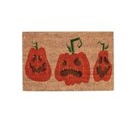 OLYGEE 2 Pcs Funny fall doormat - Halloween Door Mats, 40×60+40×120cm Water absorption Non-Slip Indoor/Outdoor for Front Door Decorations (A)