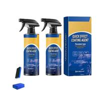 OLYGEE Advanced Car Quick-acting Coating Agent Spray, 2025 New Quick Effect Coating Agent Spray, 3 in 1 High Protection Quickly Car Coating Sprays, Waterless Wash Coat Car Wax Polish Sprays (2pcs)